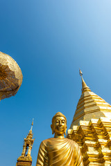 Wall Mural - Wat Phrathat Doi Suthep temple in Chiang Mai, Thailand.