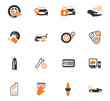 © lisess - Car shop icons set