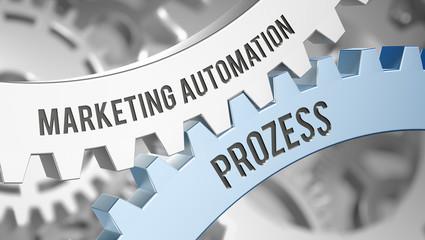 Wall Mural - Marketing automation prozess