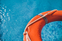 Lifesaver (Life Buoy) Belt In Water