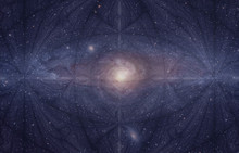 Fractal Galaxy Cosmic Consciousness, The Eye That Is The Source Of Creation