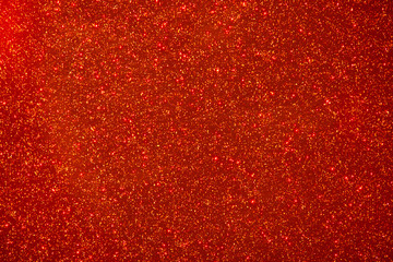 Wall Mural - shiny particles red background