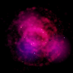 Wall Mural - cosmic color dust cloud nebula