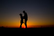 © Seleznov_Molchanova - silhouette couple in love