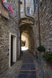 Fototapeta Uliczki - Typical Italian narrow street