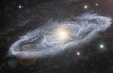 Wall Mural - universe starscape 3d illustration
