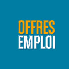 Wall Mural - offres d'emploi