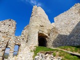Fototapeta Tęcza - Castle ruins