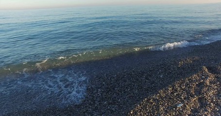 Wall Mural - 4k Slider near the Coast of the Mediterranean Sea