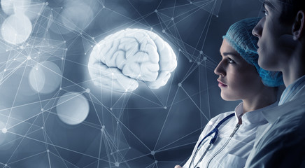 Wall Mural - innovative technologies in science and medicine