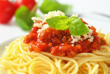 Spaghetti With Meat-based Tomato Sauce