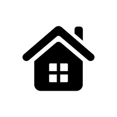 home black simple icon