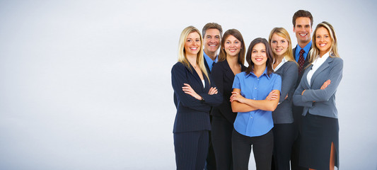 Wall Mural - Group of business people.