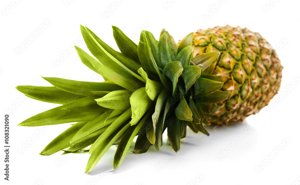 Pineapple, isolated on white