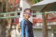 © photonewman - Asian girl in a swimming pool.