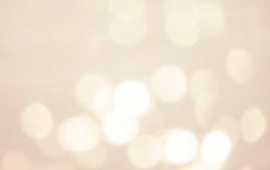 Canvas Print - white abstract background with bokeh defocused lights and shadow