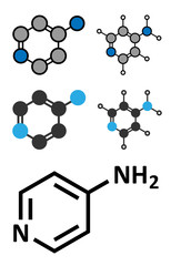 Sticker - fampridine (4-aminopyridine, dalfampridine) multiple sclerosis drug