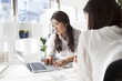 © Monet - Real estate agent is looking for a property in the personal computer