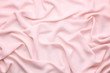 pink wrinkled silk cloth