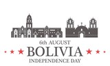 Fototapeta Londyn - Independence Day. Bolivia