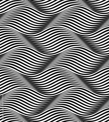 Dekoracja na wymiar  bezszwowa-tekstura-wektor-nowoczesne-tlo-geometryczne-wzor-fal-abstrakcyjnych