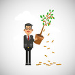 © Jemastock - Business growth graphic design