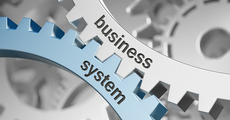 Wall Mural - Business System