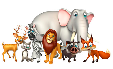 Poster - wild animal collection