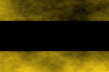 black background with yellow smoky frame