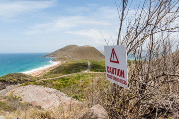 Sticker - Caution Truck Turning Ahead