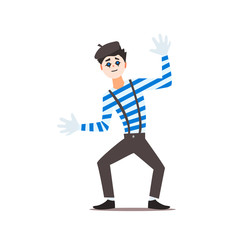 Wall Mural - Classic Mime Vector Illustration