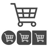 Fototapeta  - Shopping Icon - vector icons set