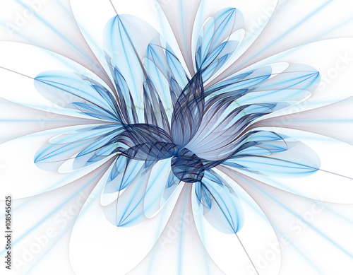 abstrakcyjna-niebieska-fraktalowa-ilustracja