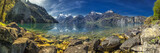 Fototapeta Na ścianę - Beautiful panorama of lake Lucerne and Swiss Alps from Sisikon, Switzerland
