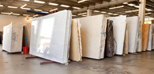 Slabs Of Granite In A Storage Warehouse.
Construction Material