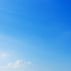 Wall Mural - clear blue sky background