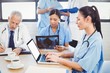 © WavebreakmediaMicro - Female doctor using laptop in conference room