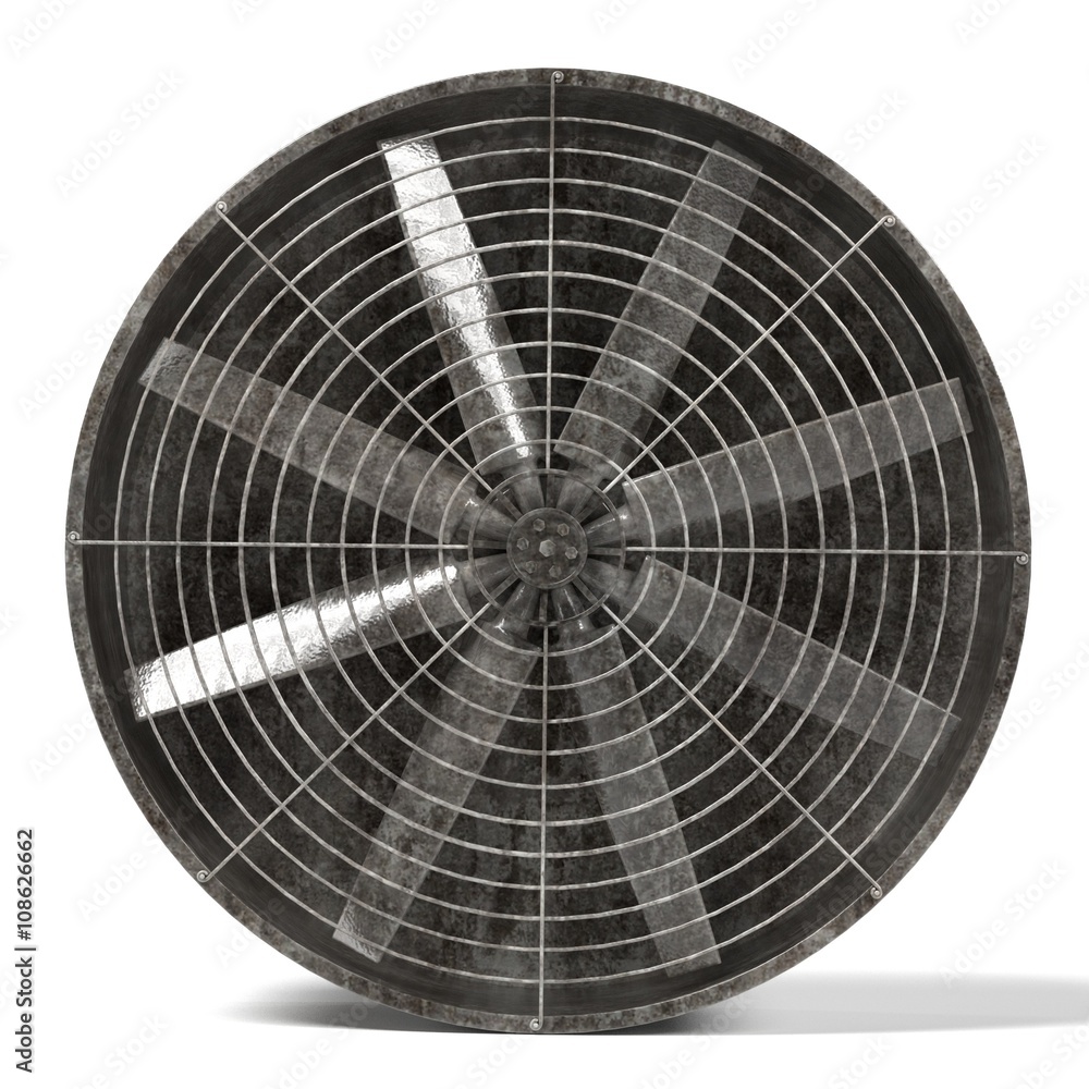 Fan Machine Texture 3d renderings of large fan Stock Illustration | Adobe Stock