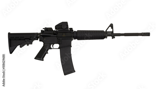 Fotografía AR15 M4A1 Style Weapon USA Combat Automatic Rifle