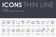 © palau83 - Three D Printer Thin Line Icons