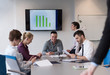© .shock - young business people group on team meeting at modern office
