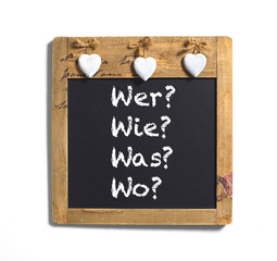 wer? Wie? Was? Wo?