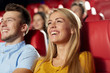 © Syda Productions - happy friends watching movie in theater