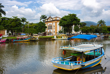 Colorful Boats Paraty