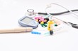 © jarun011 - Device of diabetes testing with drugs for treatment