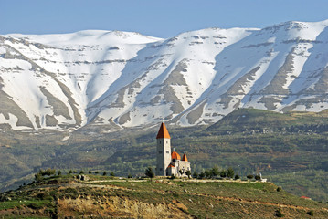 Sacred Heart Church, Bcharre, Lebanon