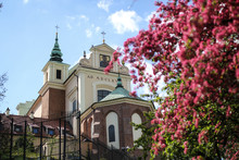 Saint Anne's Church In Warsaw Seen From The Back