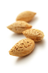 Wall Mural - Dry almond nuts