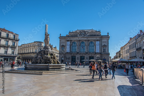 Fotografía Montpellier, Place de la Comédie, France
