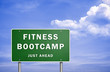 Fitness bootcamp - just ahead